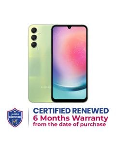 Samsung Galaxy A24 6GB+128GB Smartphone | Light Green | SMA245FLGVMEA