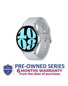 Samsung Galaxy Watch 6 44mm BT Smartwatch | Silver | SMR940NZSAMEA
