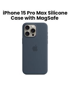 Apple Silicone Case for iPhone PRO MAX with MagSafe  - Storm Blue | MT1P3ZM/A