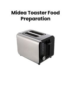 Midea Black Toaster | MT-RW2L20W (Open Piece - B Grade)