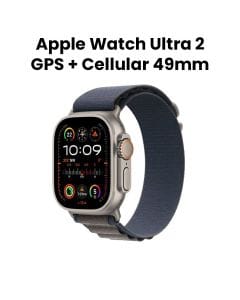 Apple Watch Ultra 2 GPS + Cellular 49mm Titanium Case with Blue Alpine Loop - Medium | MREP3AE/A