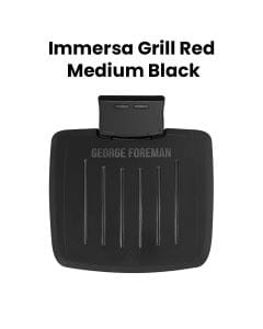 George Foreman Immersa Grill Red l Medium - Black | 28310
