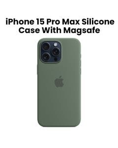 Apple iPhone 15 Pro Max Silicone Case With Magsafe Cypress | MT1X3ZM/A