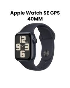 Apple Watch SE GPS (2023) 40MM Midnight Aluminium Case with Midnight Sport Band | MR9X3QA/A