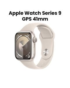 Apple Watch Series 9 GPS 41mm Starlight Aluminium Case with Starlight Sport Band - M/L - Open Piece (A Grade)