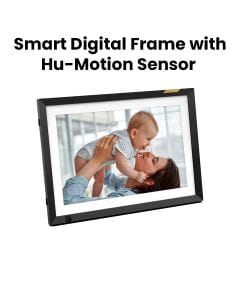 NIXPLAY 10.1-Inch Touch Screen Smart Digital Picture Frame with Hu-Motion Sensor (W10P) - Black