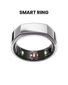 Oura Ring Gen3 Heritage Smart Ring - 7 - Silver