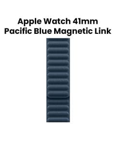 Apple Watch Magnetic Link Band 41mm, Designed For Comfort And Elegance, Premium Material - Pacific Blue - MTJ43ZM/A (Display Unit)