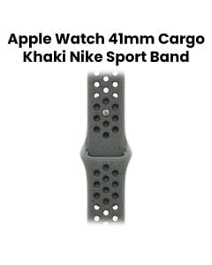 Apple Watch Nike Sport Band 41mm, Nike Collaboration Design, Breathable Perforations, Comfortable Wear - Cargo Khaki - MUV53ZM/A
