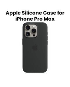 Apple Silicone Case for iPhone PRO MAX with MagSafe - Black