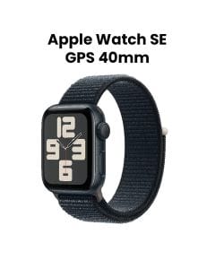 Apple Watch SE (GPS, 2023) 40MM Midnight Aluminium Case | MRE03QA/A