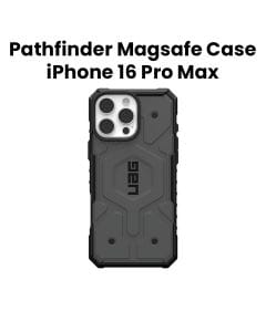 UAG Pathfinder Magsafe Clear Case for iPhone 16 Pro Max Silver | 114469113333