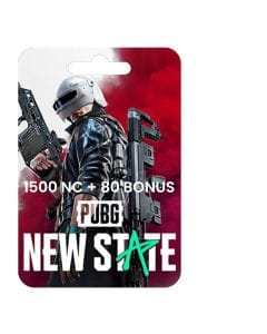 PUBG New State 1500 NC + 80 Bonus