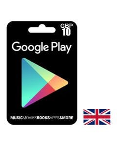 Google Play UK GBP 10
