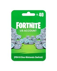 Fortnite $40 - US Account (PS4-X-One-Nintendo Switch)