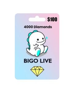 Bigo Live 4000 Diamonds - $100