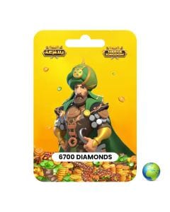 Merge Kingdom: Warlords 6700 Diamonds (Int)