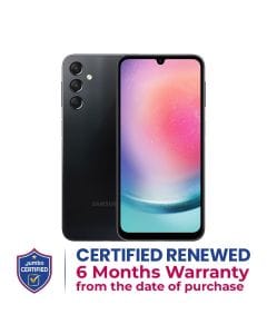 Samsung Galaxy A24 4GB+128GB Storage Smartphone - Black