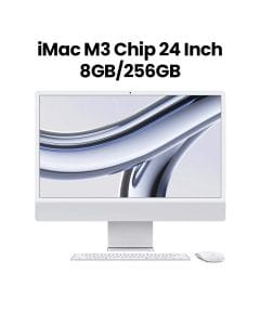 Apple iMac With Retina 24-Inch 4.5K Display M3 Chip with 8-core CPU and 10-core GPU / 8GB / 256GB SSD Silver 