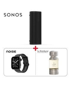Sonos Roam 2 Bluetooth Speaker + Noise ColorFit Pro 6 Smartwatch + Le Bonheur Almas Rahal Forest EDP 100ml (603001000001727 + 603001000006253 + 603001000012500)
