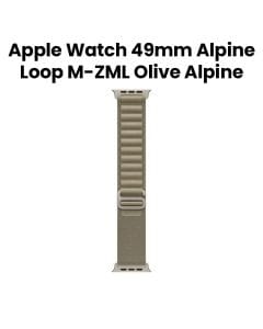 Apple Alpine Loop 49mm, Daily Wear And Long Use, Easy To Install, Smooth Finish Designed, Long Lasting Performance - Olive - MT5U3ZM/A