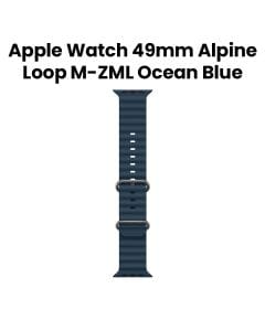 Apple Alpine Loop 49mm, Daily Wear And Long Use, Easy To Install, Smooth Finish Designed, Long Lasting Performance - Blue - MT633ZM/A