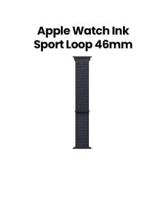 Apple Sport Loop 46mm, Hook-And-Loop Fastener, Lightweight, Breathable Design - Ink - MXL33ZM/A