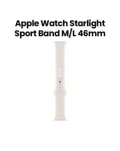 Apple 46mm Starlight Sport Band - M/L | MXM73ZM/A