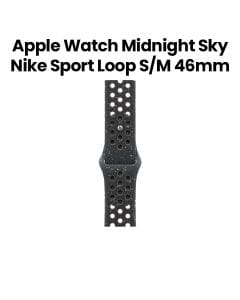 Apple Nike Sport Band S/M 46mm, Long-Lasting Performance, Smooth Finish Design, Comfortable Fit, Easy To Install - Midnight Sky - MYL63ZM/A