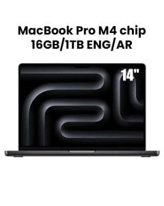 Apple MacBook Pro 16GB RAM 1TB SSD 14 Inch, M4 Chip With 10-Core CPU and 10-Core GPU, Liquid Retina XDR Display - Space Black - MW2V3AB/A