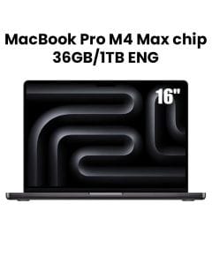 Apple MacBook Pro 36GB RAM 1TB SSD 16 Inch, M4 Pro Max Chip, 14 Core CPU And 32 Core GPU, Liquid Retina XDR Display - Space Black - MX303ZS/A