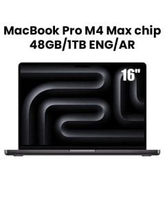 Apple MacBook Pro 48GB RAM 1TB SSD 16 Inch, M4 Pro Max Chip, 16 Core CPU And 40 Core GPU, Liquid Retina XDR Display - Space Black - MX313AB/A
