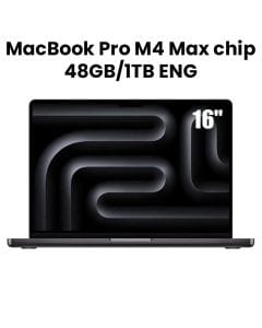 Apple MacBook Pro 48GB RAM 1TB SSD 16 Inch, M4 Pro Max Chip, 16 Core CPU And 40 Core GPU, Liquid Retina XDR Display - Space Black - MX313ZS/A
