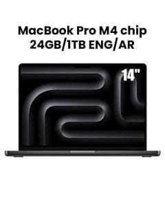 Apple MacBook Pro 24GB RAM 1TB SSD 14 Inch, M4 Chip With 10-Core CPU And 10-Core GPU, Liquid Retina XDR Display - Space Black - MCX04AB/A