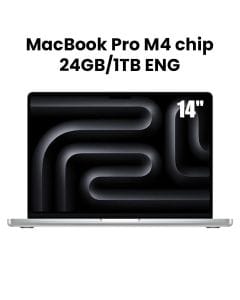 Apple MacBook Pro 24GB RAM 1TB SSD 14 Inch, M4 Chip With 10-Core CPU And 10-Core GPU, Liquid Retina XDR Display - Silver - MCX14ZS/A
