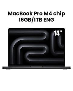 Apple MacBook Pro 16GB RAM 1TB SSD 14 Inch, M4 Chip With 10-Core CPU and 10-Core GPU, Liquid Retina XDR Display - Space Black - MW2V3ZS/A
