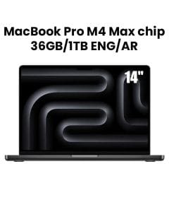 Apple MacBook Pro 36GB RAM 1TB SSD 14 Inch, M4 Max Chip, 14-Core CPU And 32-Core GPU, Liquid Retina XDR Display - Space Black - MX2K3AB/A