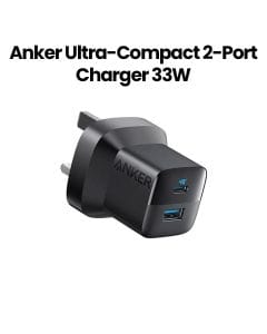 Anker 323 Charger 33W (20W USB-C + 12W USB-A) - White | A2331K21