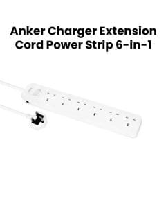 Anker Power Strip 6-in-1 - White | A91F3K21