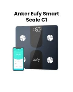 Eufy by Anker Smart Scale C1 with Bluetooth 4.2 - Black | T9146K15