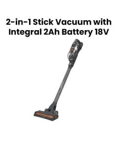 Black+Decker 2-in-1 Stick Vacuum with Battery - Black | BHFEA520J-GB 18V