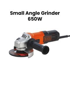 Black+Decker Angle Grinder with 3 Discs 650W - Black | G650-B5
