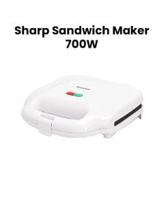 Sharp Sandwich Maker 700W 2 Slice - White | KZ-SU11W3