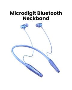 Microdigit Wireless Neckband - Navy Blue | MEDE481