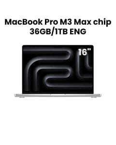 Apple MacBook Pro 16" M3 Max Chip 14-Core CPU 30-Core GPU 36GB RAM 1TB SSD (English) - Silver | MRW73ZS/A