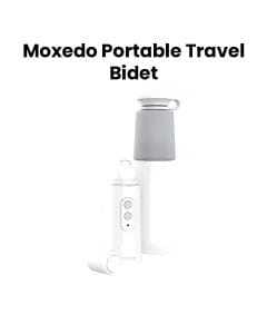 Moxedo Portable Travel Bidet - Grey/White | MX-PTB001