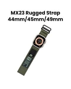 Moxedo MX23 Sports Rugged Strap 44/45/49mm - Army Green | MX-AWS012
