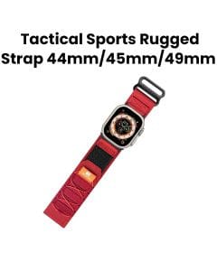 Moxedo Tactical Sports Rugged Strap 44/45/49mm - Red | MX-AWS027