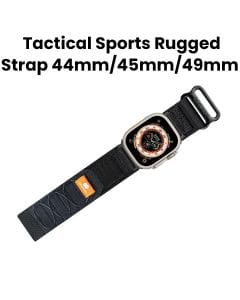 Moxedo Tactical Sports Rugged Strap 44/45/49mm - Black | MX-AWS029