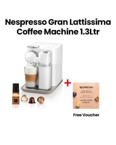 Nespresso Gran Lattissima Coffee Machine - White | F541-ME-WH-NE